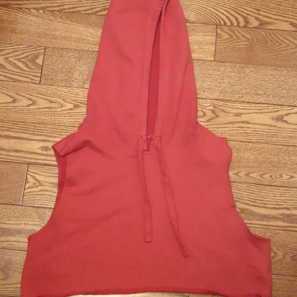 Croped top hoodie